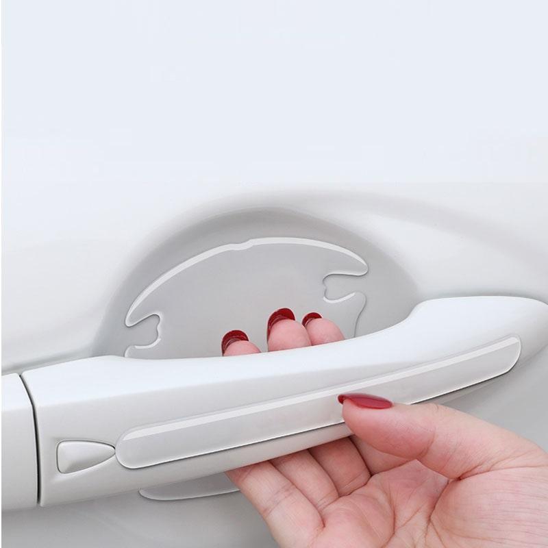 4 Miếng Silicone Dán Chống Xước Hõm Tay Nắm Cửa ôtô, Bảo Vệ Hõm Cửa Tránh Chầy Xước, Tiện Dụng, Dễ Dán. TakyHome 9000