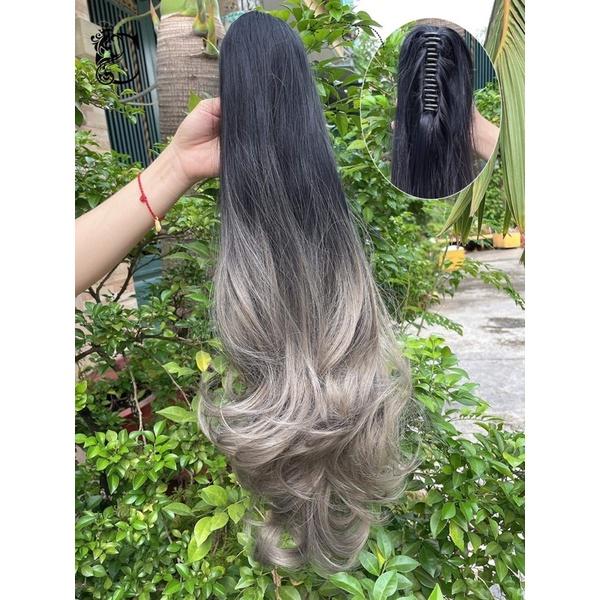 Ngoặm xoăn omber cute