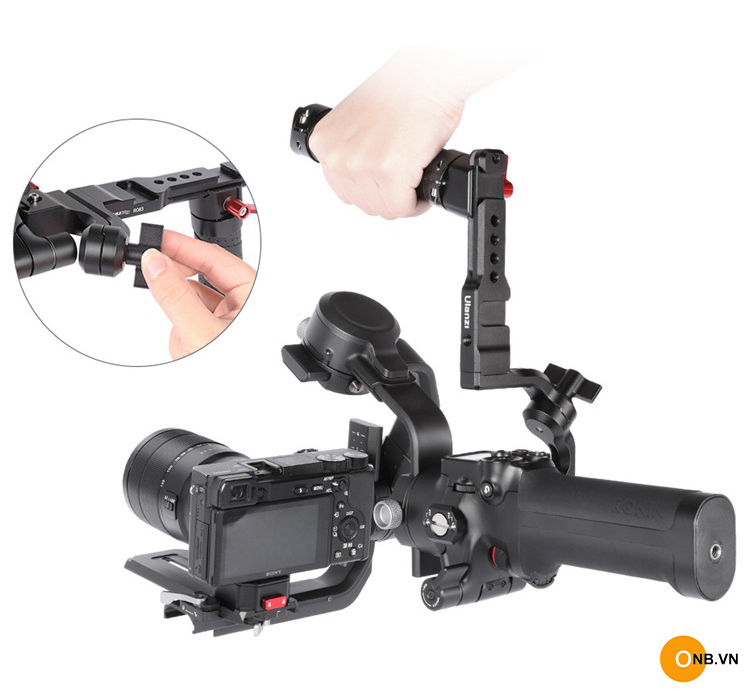 R083 Tay Cầm Gắn Gimbal Ronin RS3 RS2 RSC2 hỗ trợ quay