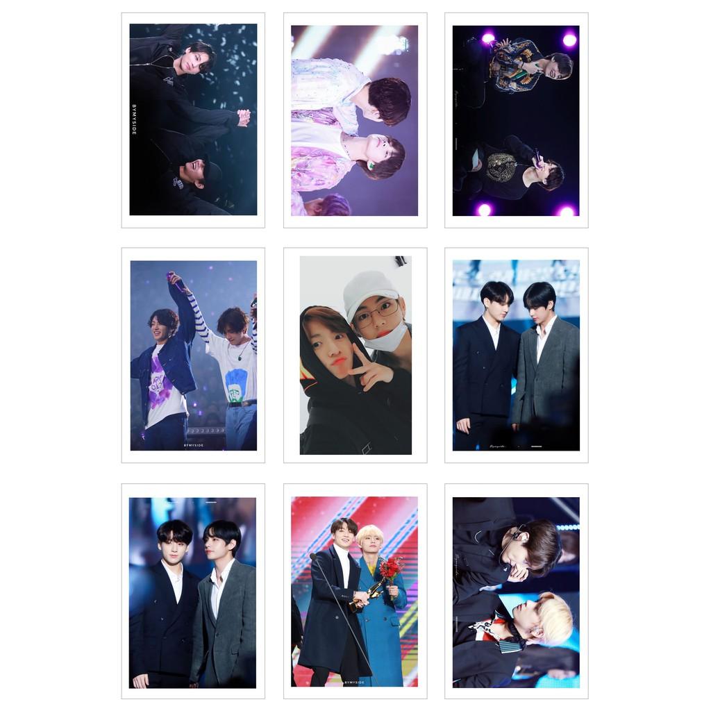 Lomo Card Ảnh VKOOK ( V &amp; Jungkook moments) 45 ảnh