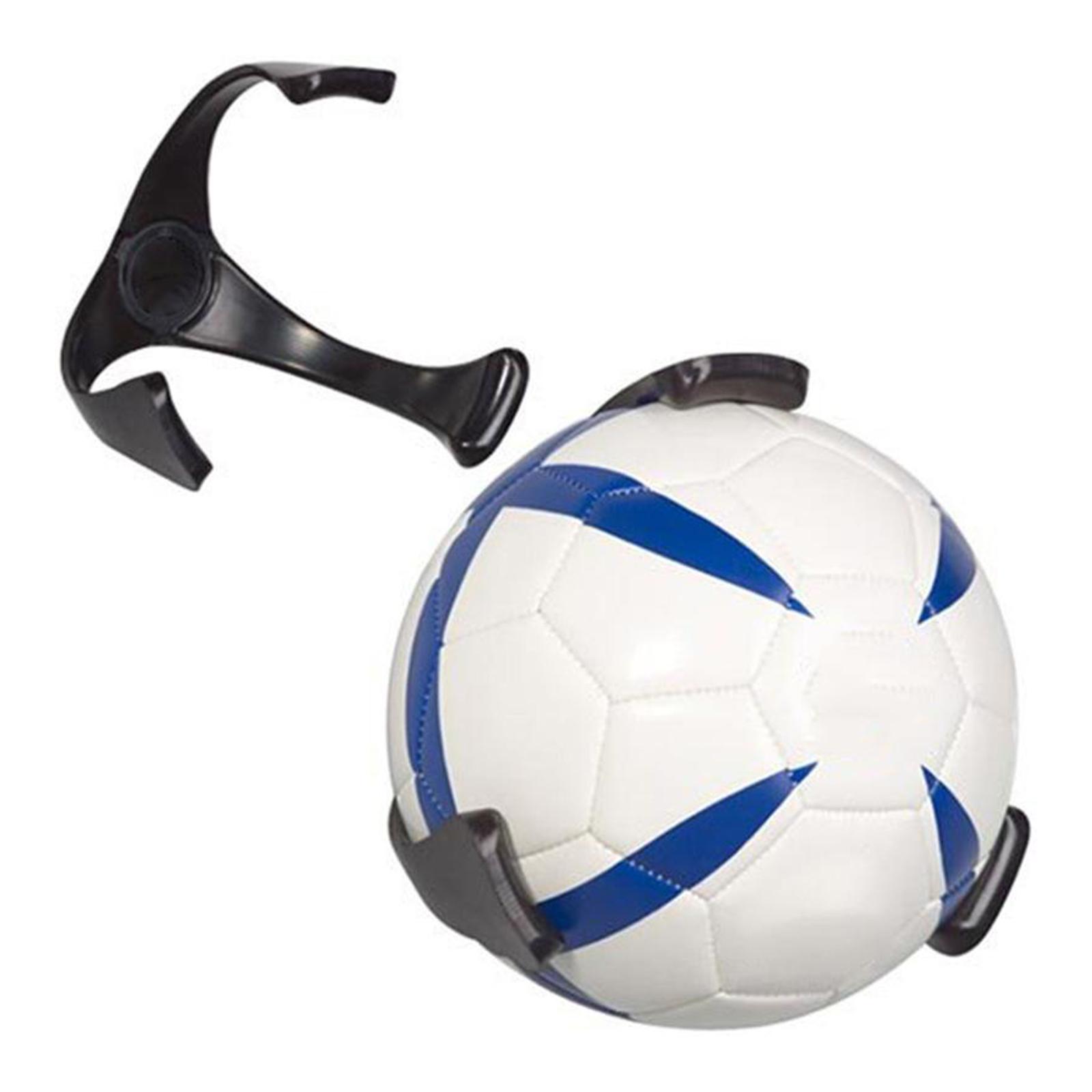 Black Plastic Wall Soccer Display Storage Rack Shelf Claw Basketball Holder