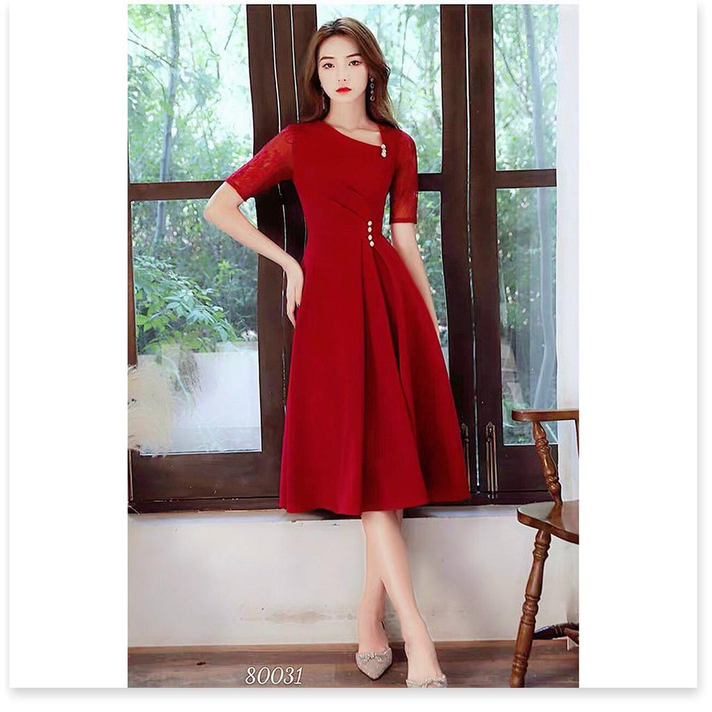 ĐẦM COTTON LẠNH PHỐI REN,THIẾT KẾ HỌA TIẾT TRƠN NHƯNG KHÔNG KÉM PHẦN SANG TRỌNG THỜI TRANG KING STORE