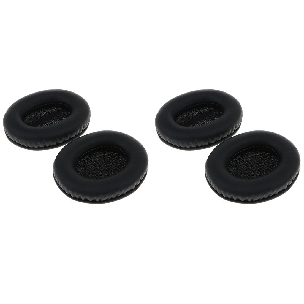 2 Cặp Tai Nghe Ốp Lưng Mút Dành Cho Tai Nghe Sony MDR ZX750bn Đen