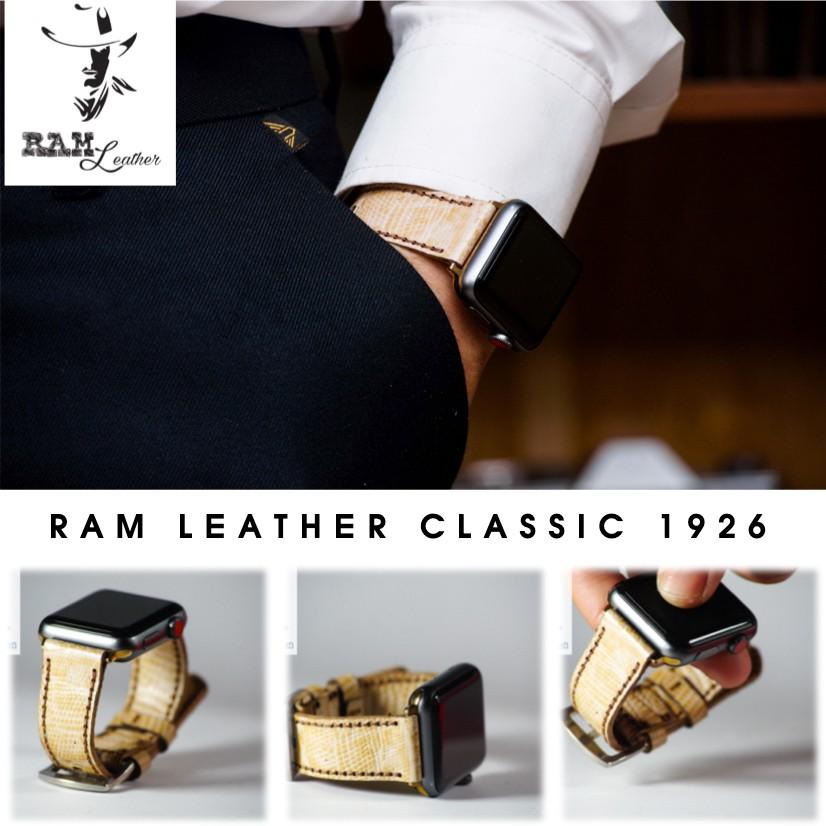 Dây đồng hồ da bò thật handmade - RAM classic 1926