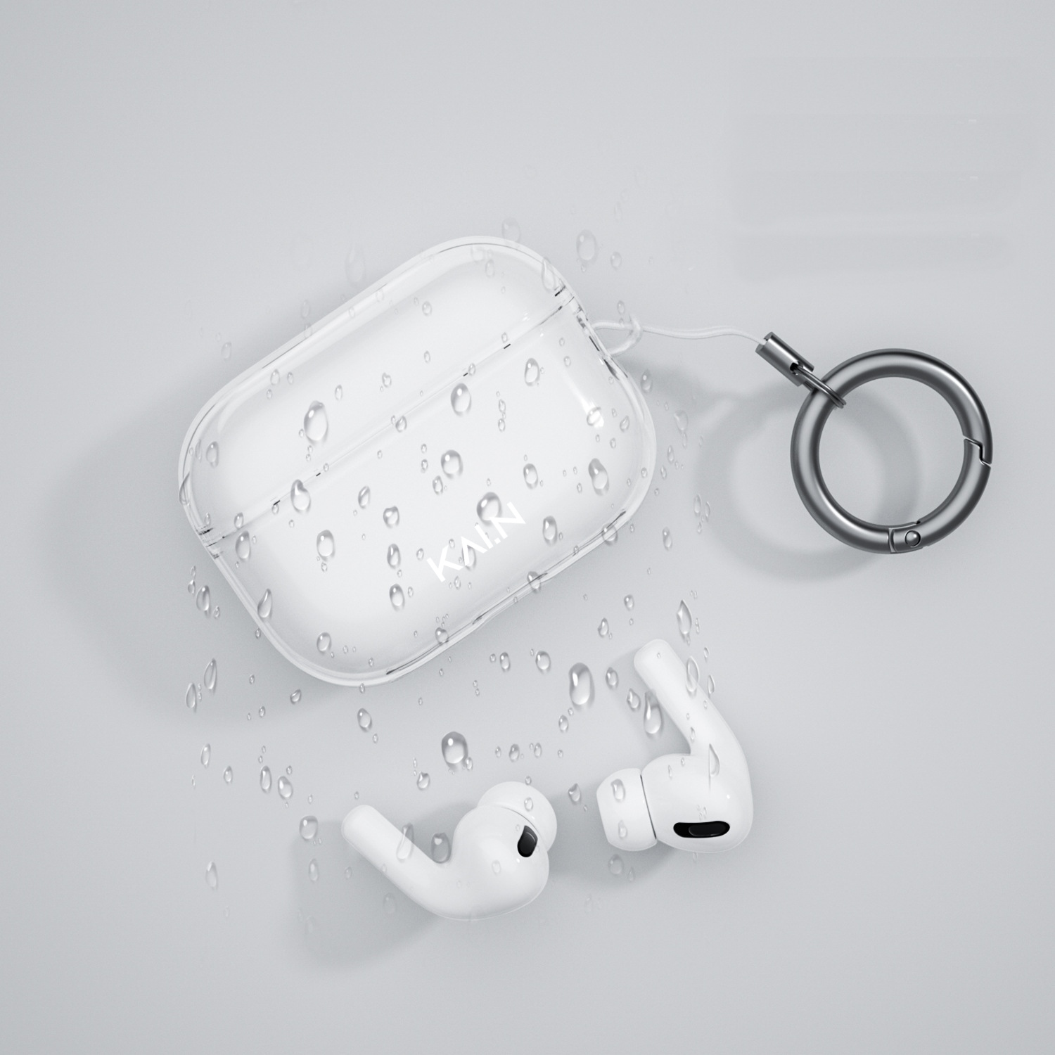 Ốp Case Trong Suốt Bảo Vệ Dành Cho Airpods Pro 2, Kai.N UltraClear Case - Hàng Chính Hãng