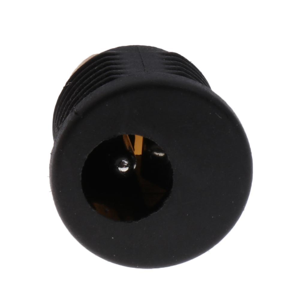 50Pack Panel Mount DC022 2.1x5.5mm DC Power Jack Socket AV Plug Connector