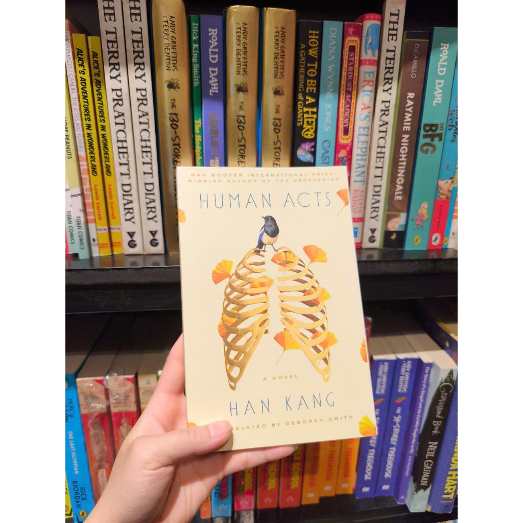 Sách - Human Acts by Han Kang - Sách đoạt giải Nobel Prize, Tiểu thuyết tiếng Anh nhập khẩu, bìa mềm