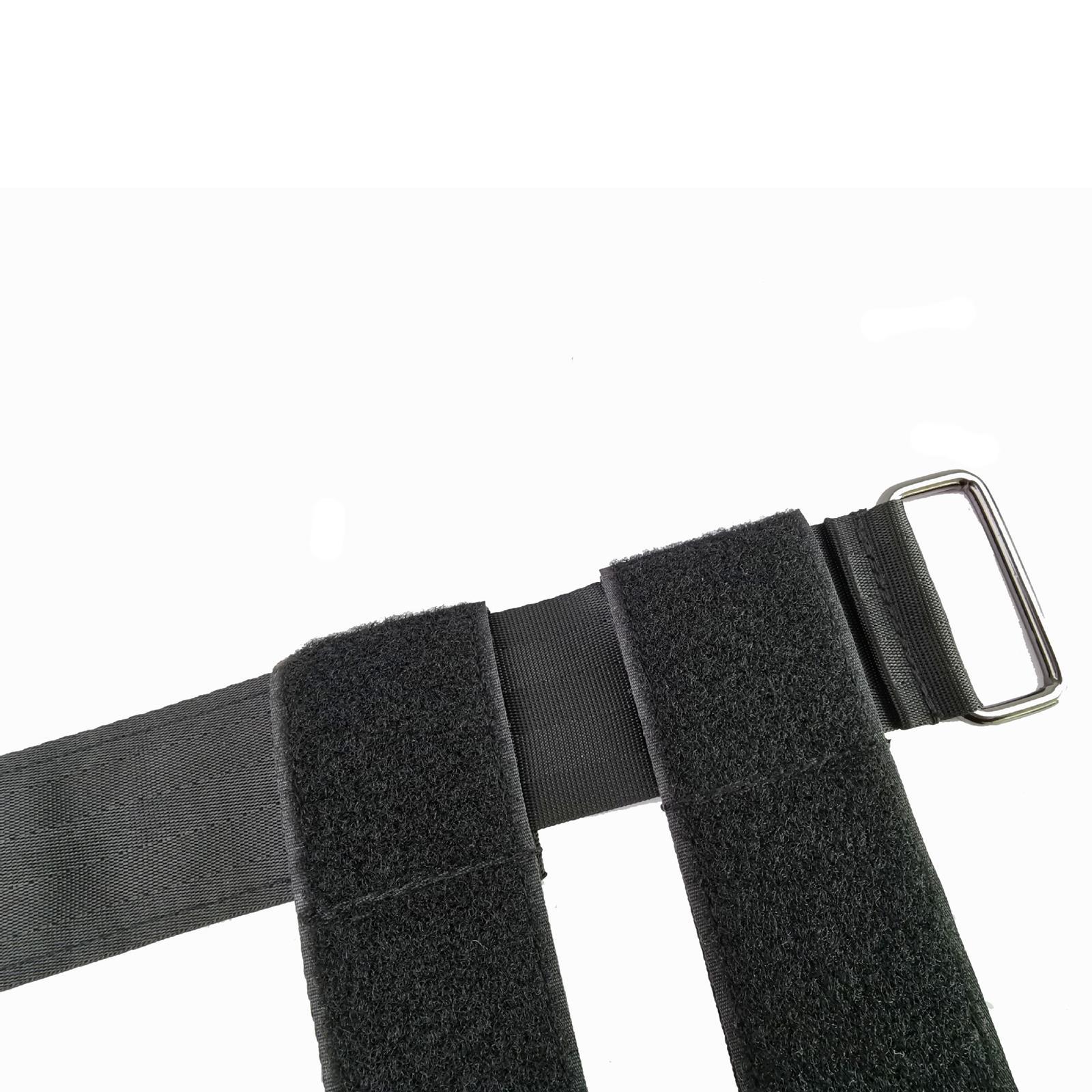 2x D Ankle Anchor Belt Ankle Cuffs Adjustable Tibialis Trainer Wear Resistant Ankle Strap for Weight Lifting Workout Power Training Gym