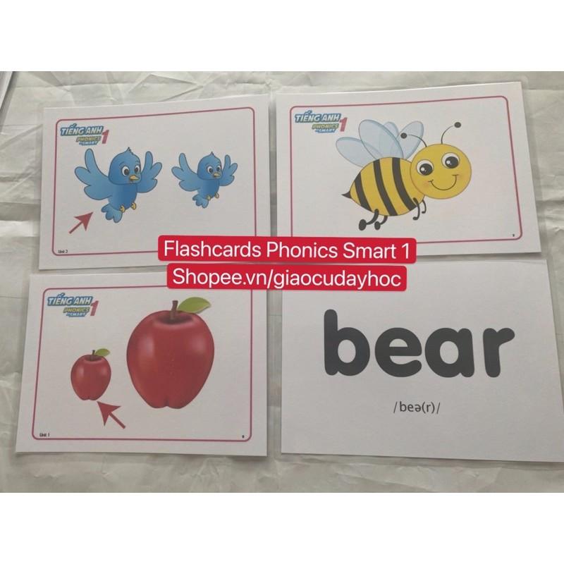 Flashcards Tiếng Anh Smart Phonics 1 -ép plastics bền đẹp