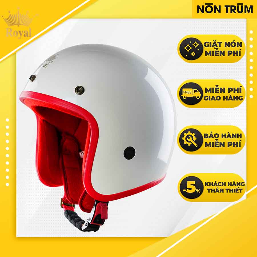 Nón bảo hiểm 3/4 Royal M20B