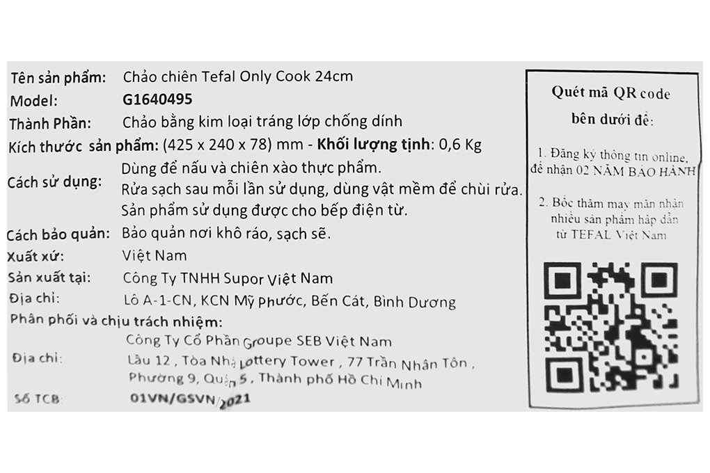 Chảo chống dính Tefal bếp từ 24cm (G1640495)/ 28cm (G1640695) - điểm cảnh báo nhiệt thông minh - hàng chính hãng