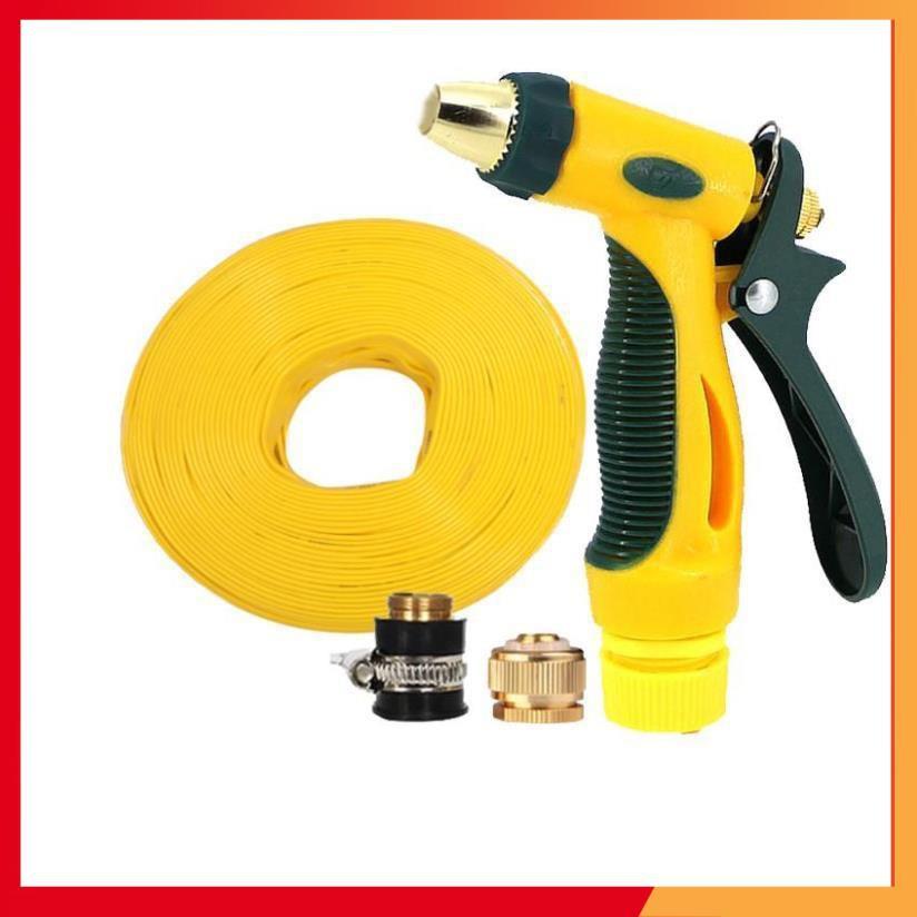 Bộ dây vòi xịt nước rửa xe, tưới cây tăng áp 3 lần,loại 3-5M 206317