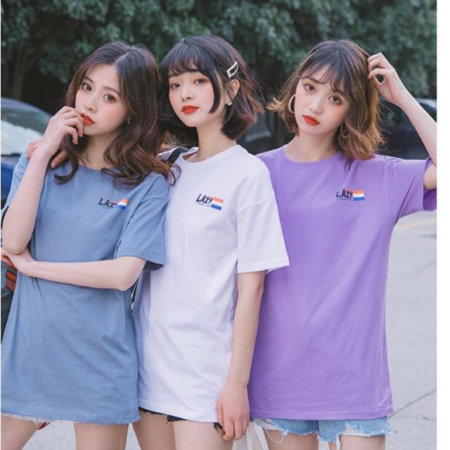 Áo thun tay lỡ form rộng cá tính