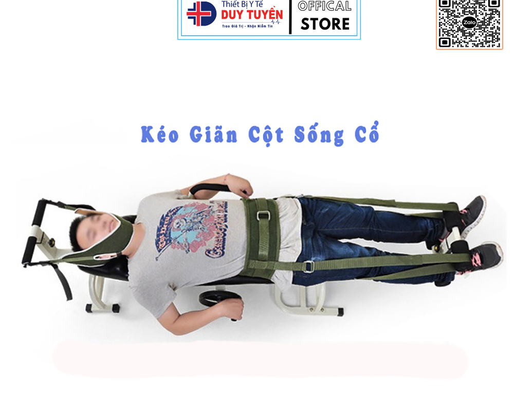 Giường Kéo Giãn Lưng Và Cổ Tay Quay Sử Dụng Đơn Giản, Hiệu Quả