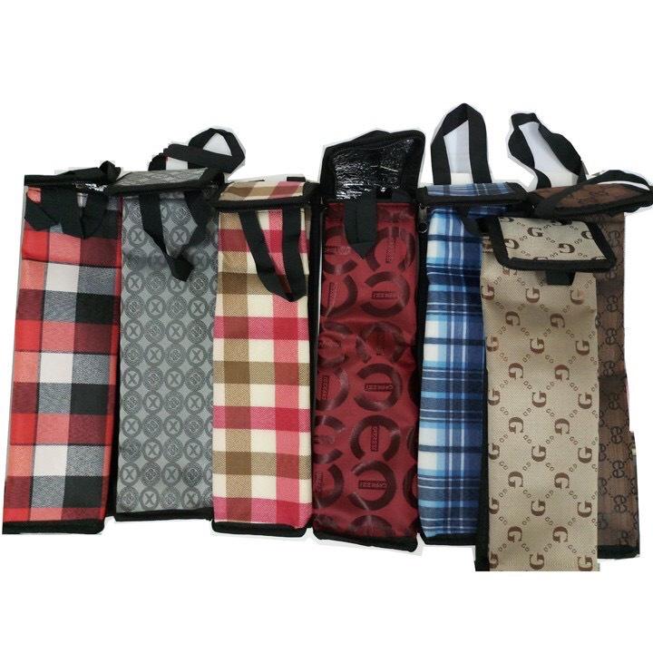 Túi giữ nhiệt đựng chay nước suối bình sữa cho bé 10x10x25 cm cao/10x10x35 cm cao