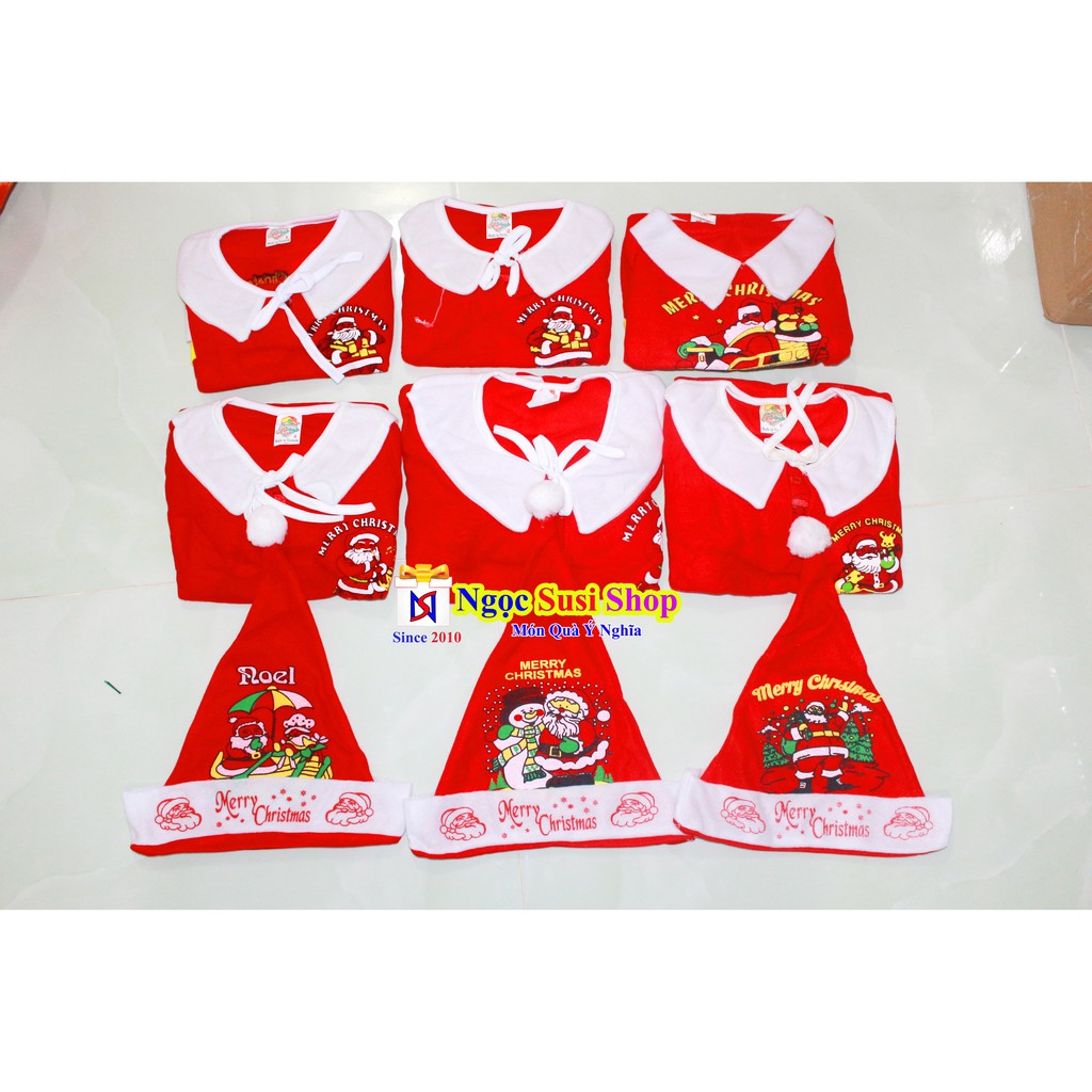 ĐẦM NOEL CHO BÉ GÁI SIÊU XINH - VẢI NỈ