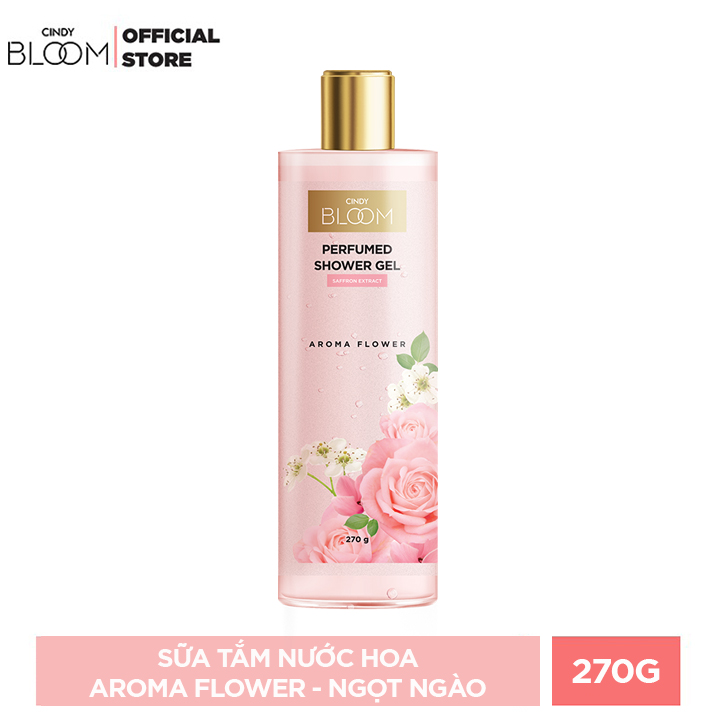 Sữa Tắm Nước Hoa Cindy Bloom Aroma Flower - Ngọt Ngào 270g