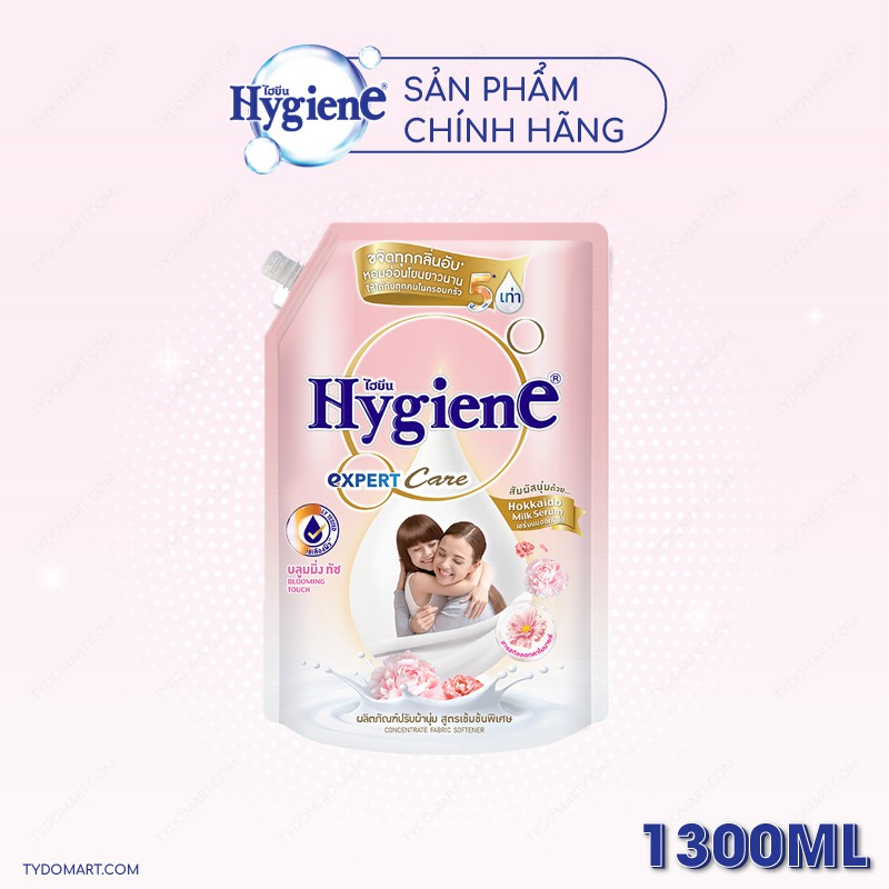Nước xả vải Hygiene siêu đậm đặc Thái Lan 1300 ml - Giữ hương thơm siêu lâu trên quần áo