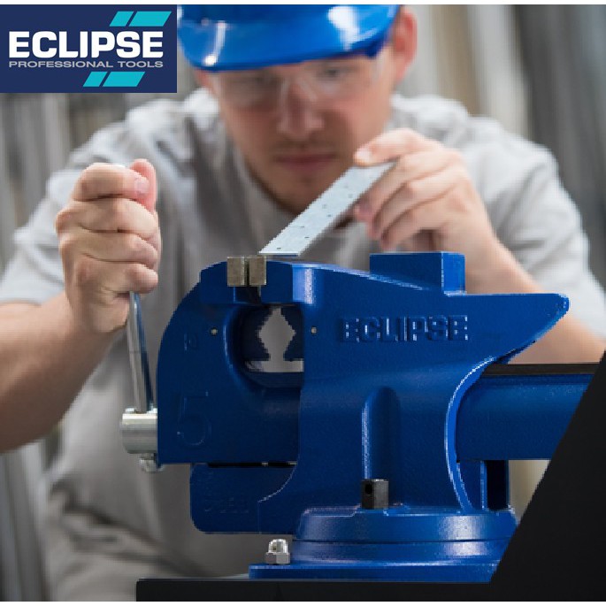 Ê tô bàn nguội xoay 360, kẹp nhanh độ mở 254mm Eclipse châu Âu