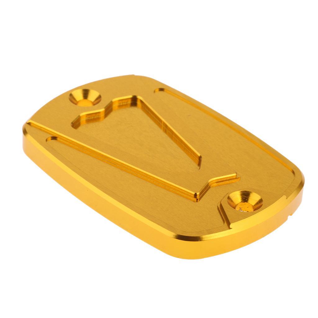 Gold Motorcycle CNC Front Brake Fluid Reservoir Cover Cap for Yamaha TMAX 500 530