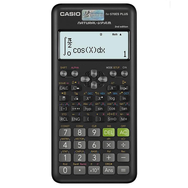 Máy tính Casio FX-570VN Plus New dành cho học sinh cấp 2-3 chuyên dụng phòng thi và thi đại học