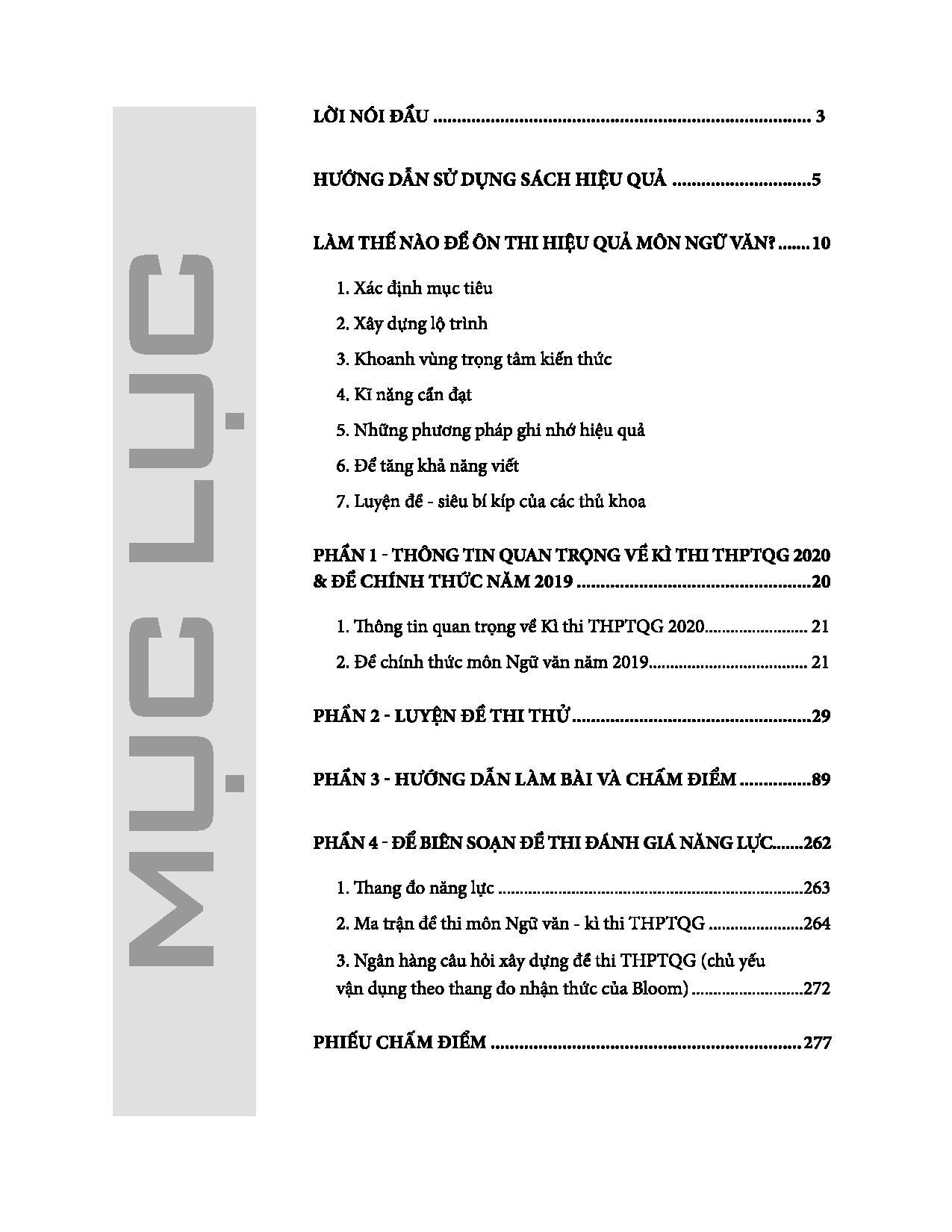 Sketch Test luyện đề THPTQG 2020 môn Văn TV