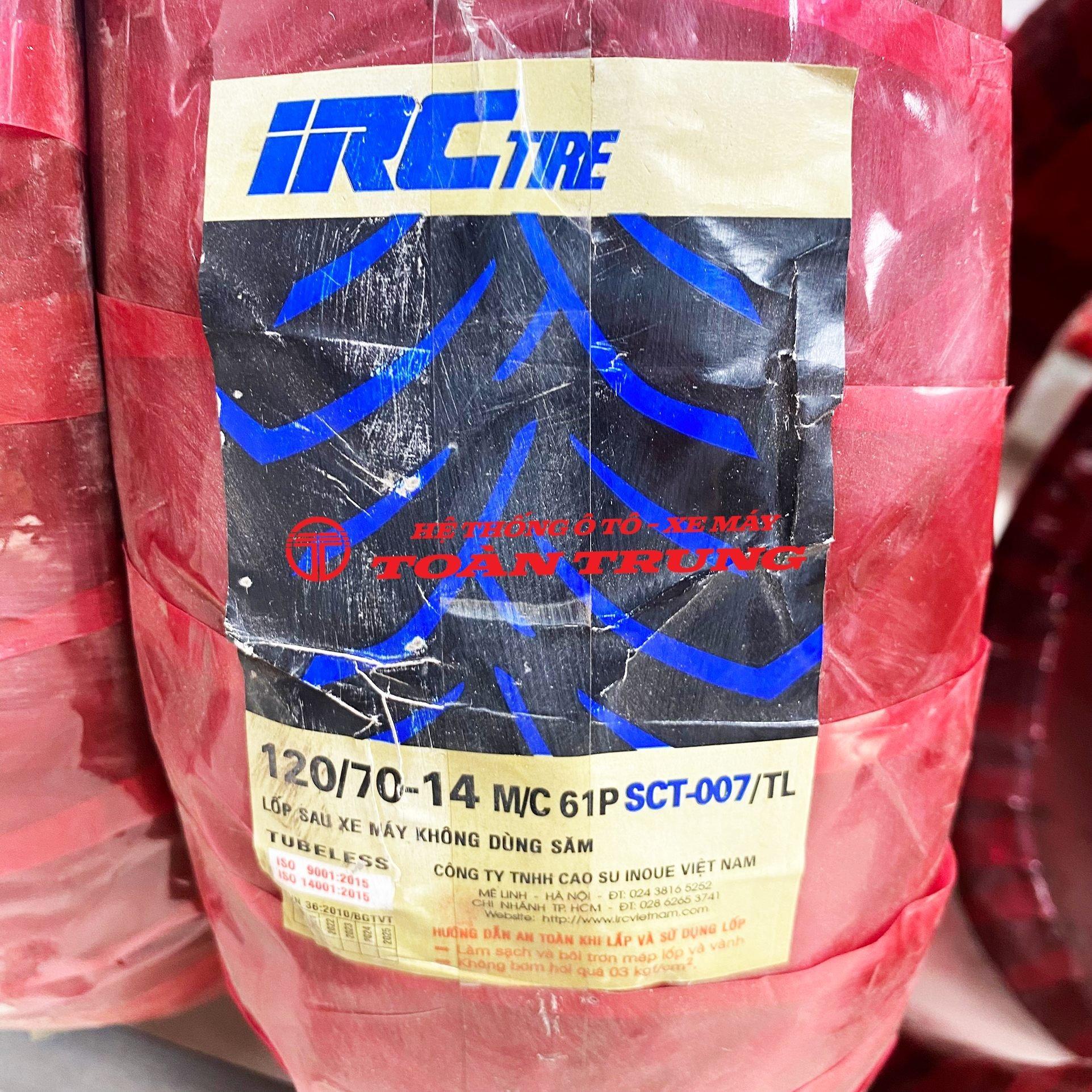 Lốp sau PCX 125/150 (2018-2020), Vario 160 chính hãƞg Honda &quot;42711K96V01&quot;