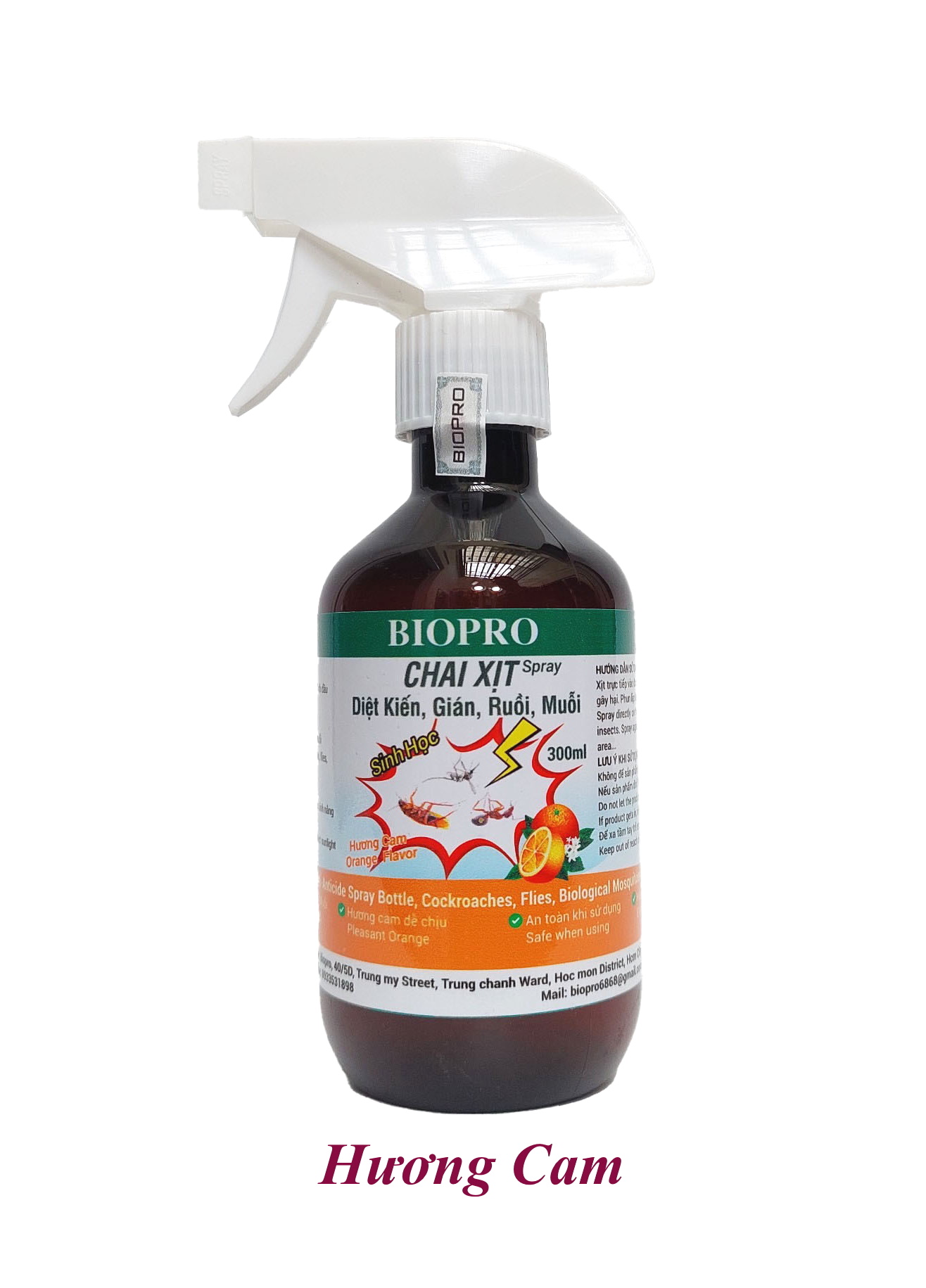 Chai dạng xịt 300ml. Thuốc Diệt kiến Diệt gián Diệt ruồi Diệt muỗi Sinh học Biopro an toàn hiệu quả Nhiều hương lựa chọn