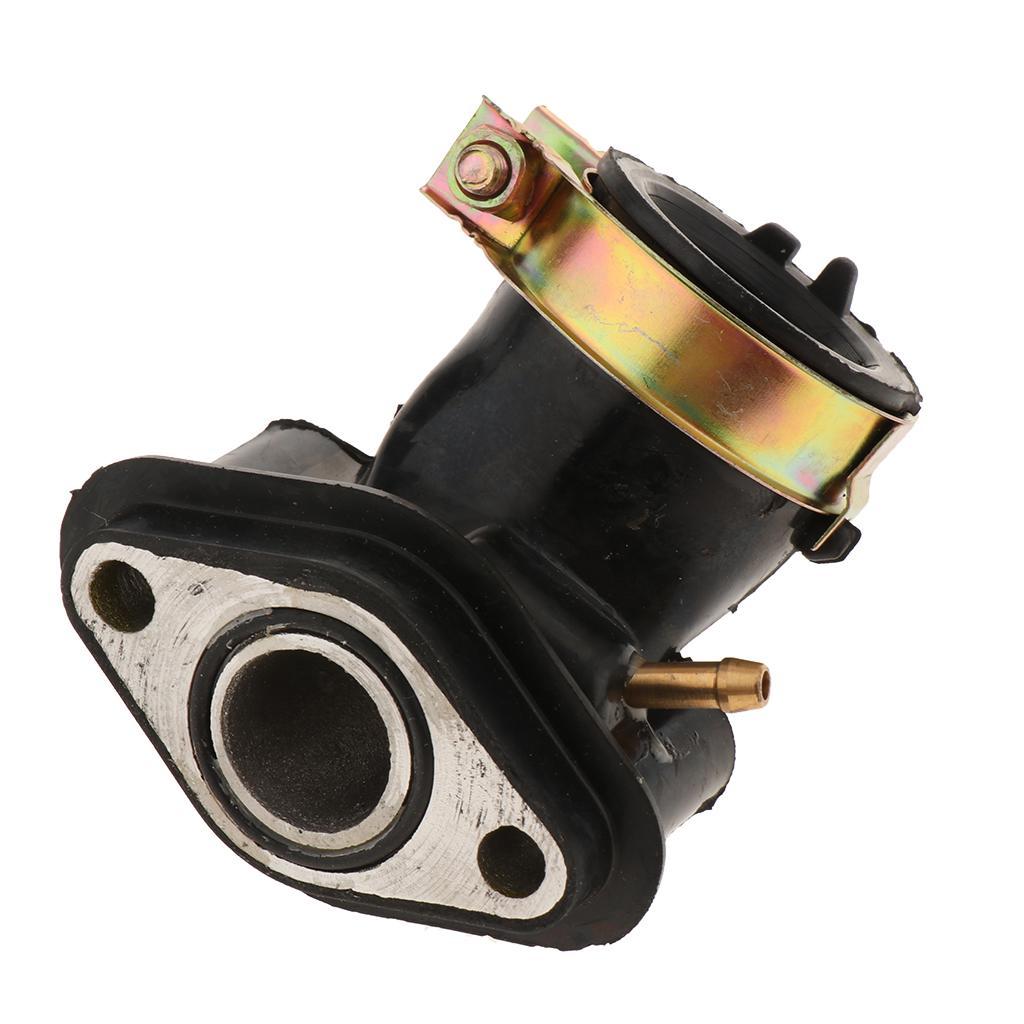 Motorcycle Carburetor Intake Manifold Inlet Pipe for Engine Moped/ATV/Go Kart