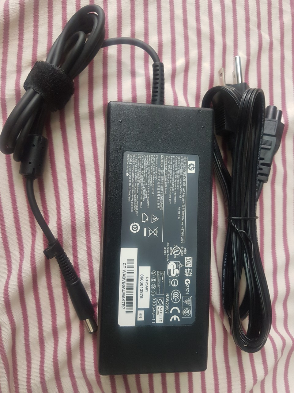 Sạc laptop HP 150w (19v-7,89A) đầu kim to 7.4mm*5.5mm, adapter sạc laptop dùng cho hp Elitebook 8560w - 8570w - Hàng chính hãng