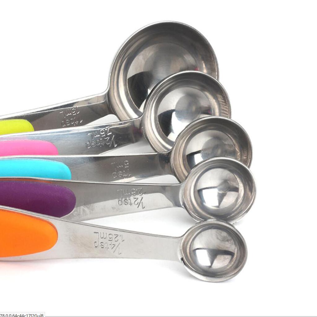 10 Pieces Stainless Steel Precise Measuring Cups and Measuring Spoons Kit