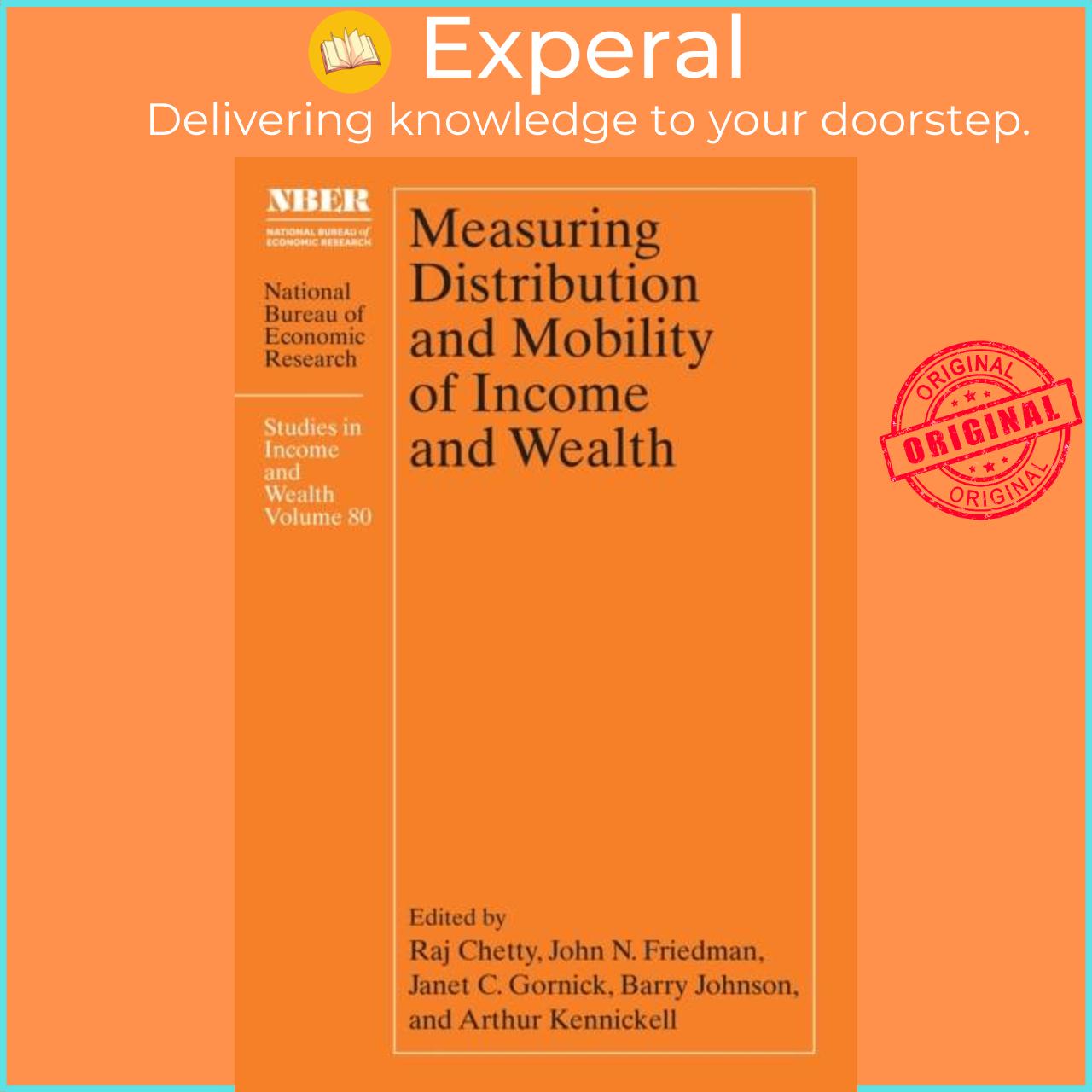 Sách - Measuring Distribution and Mobility of Income and Wealth by Barry  (UK edition, hardcover)