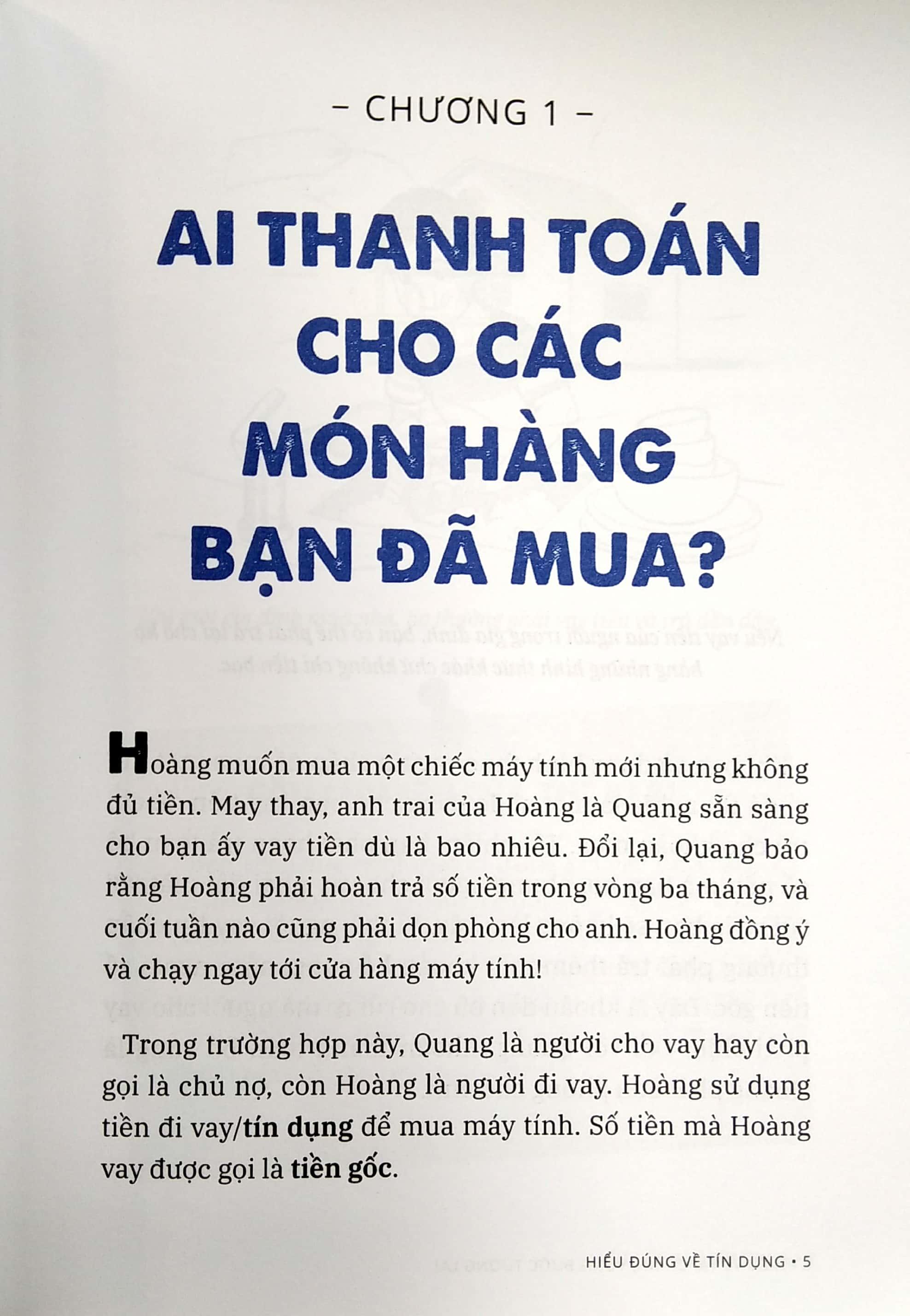 Hiểu Về Tài Chính, Vững Bước Tương Lai - Hiểu Đúng Về Tín Dụng