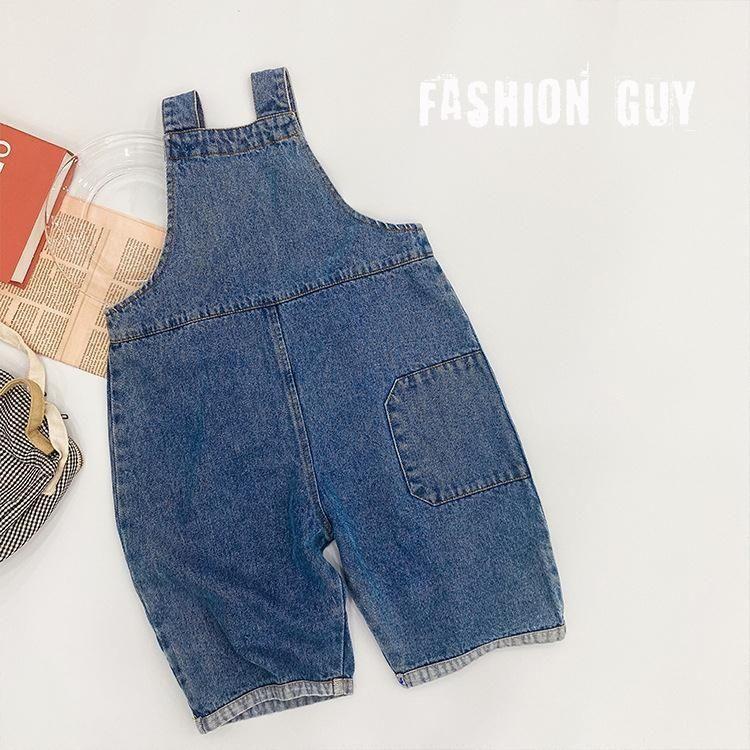 QJ43 Size80-120 (6-20kg) Yếm jean cho bé Thời trang trẻ Em hàng quảng châu
