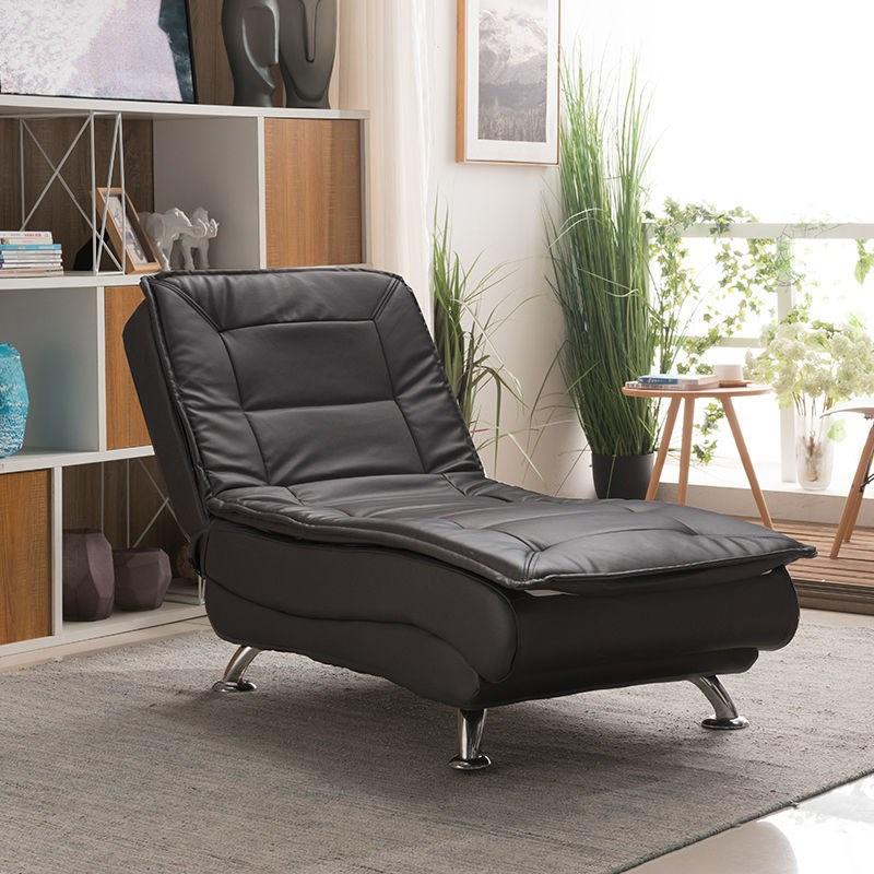 Ghế sofa giường bọc da tặng kèm gối, ghế nằm thư giãn đọc sách NT120, kích thước 179 x 70 x 35cm Có Kèm Ảnh Thật