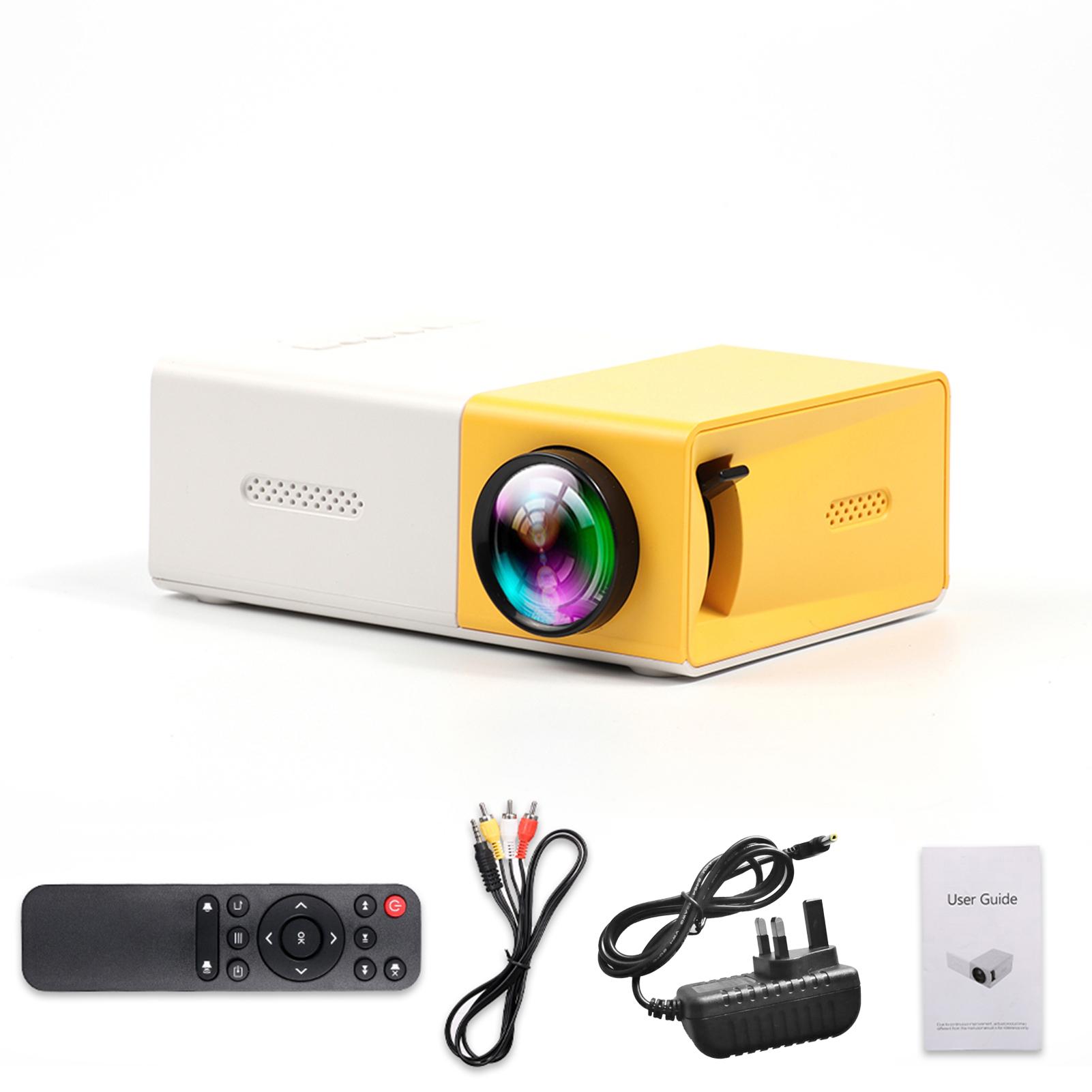 Máy Chiếu Phim Ngoài Trời Với Giao Diện Hd Usb Av Điều Khiển Từ Xa Led Lcd 400 Lux