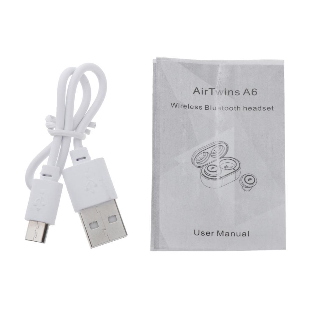 A6 Hifi Bluetooth 5.0 Earphone Headphone Headset Sweat Proof