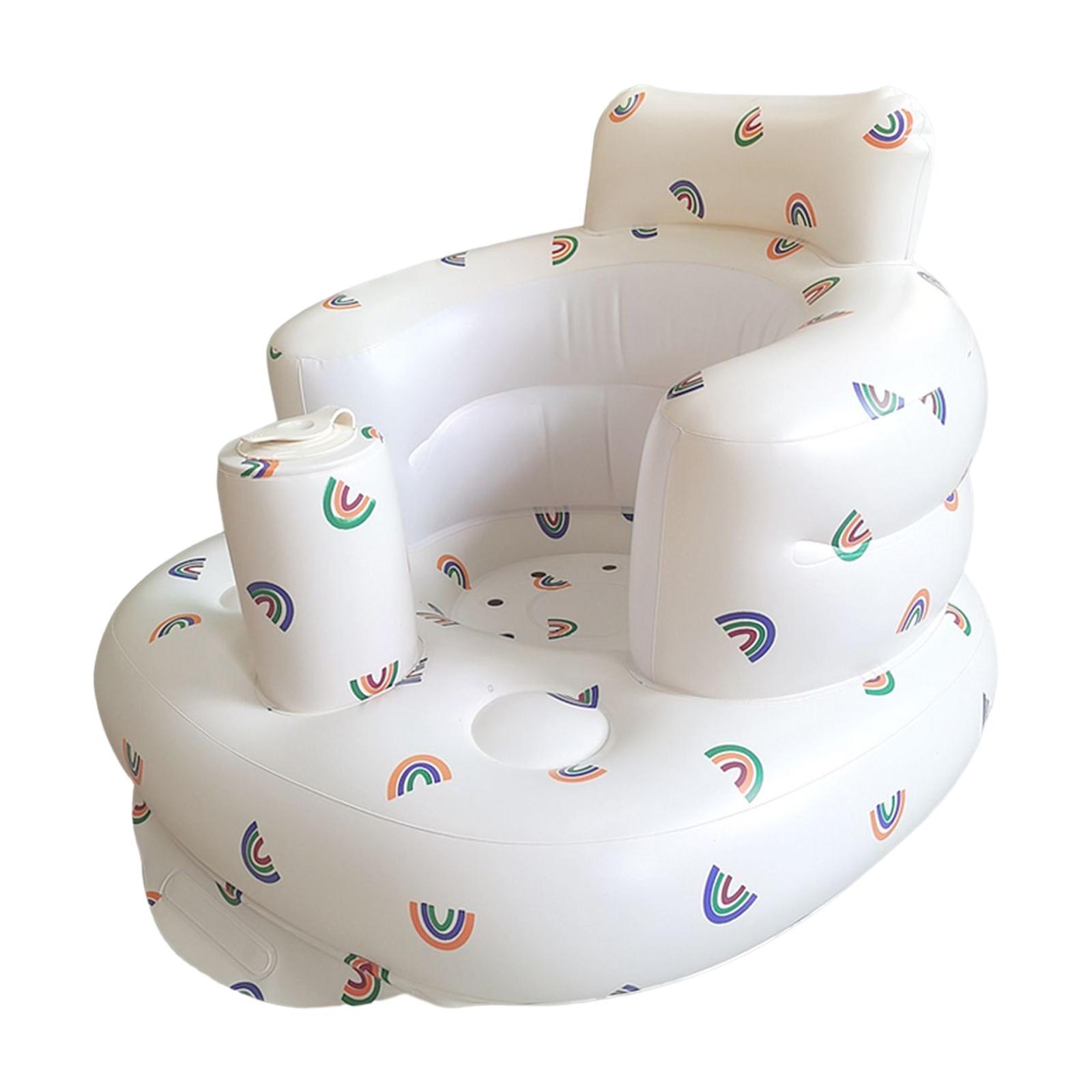Baby Inflatable Seat Learning Sitting for Travel Pool Toys Babies 3