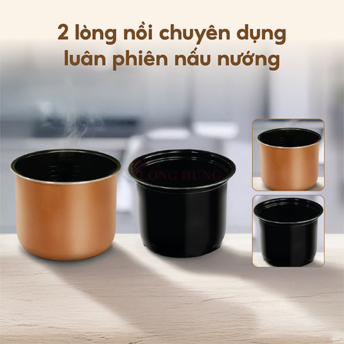 Nồi áp suất Bluestone 4.8 lít PCB-5760 - Hàng chính hãng