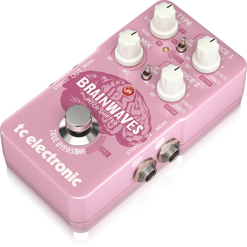 TC Electronic Brainwaves Pitch Shifter Guitar Effects Pedal-Hàng Chính Hãng