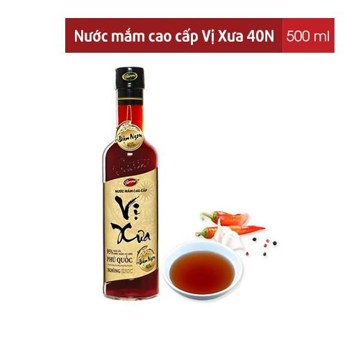 Nước Mắm Cao Cấp Vị Xưa Barona 40 Độ Đạm 500ml