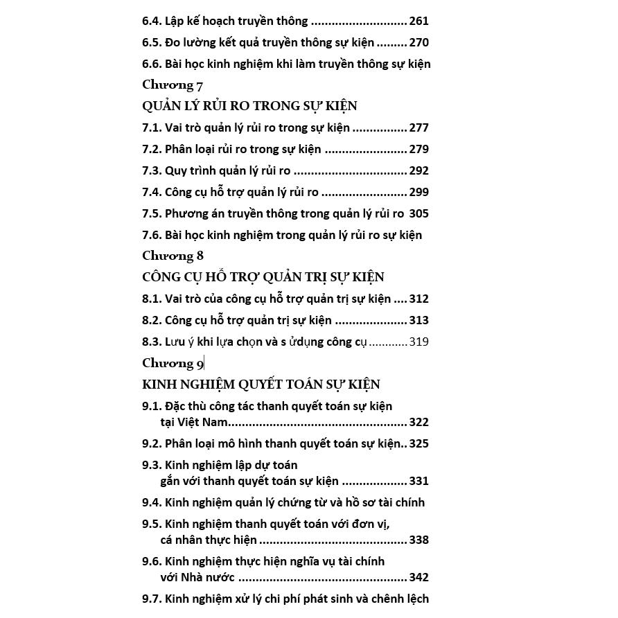 Tổ chức và Quản trị Sự kiện