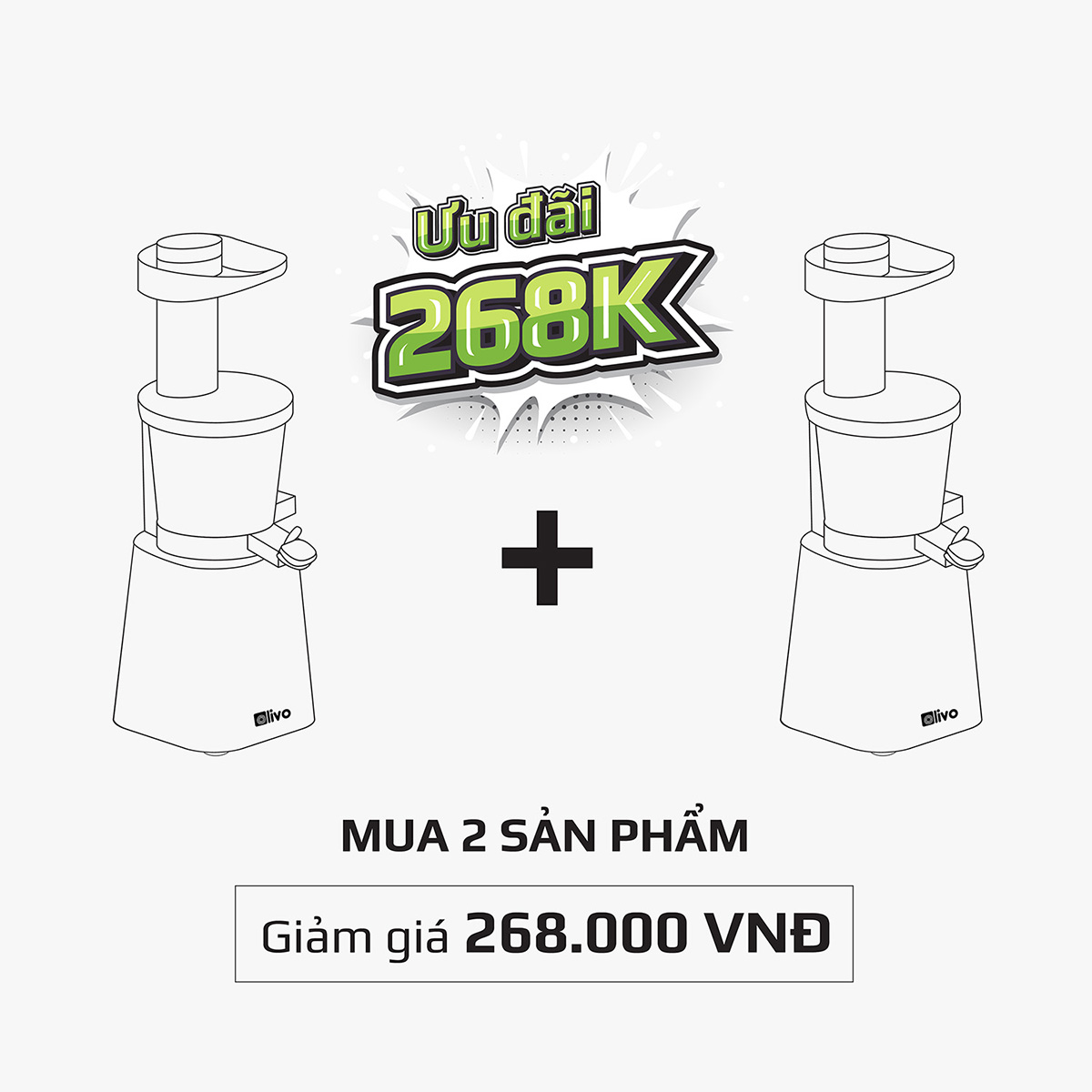 Máy Ép Chậm Olivo SJ210 [CHÍNH HÃNG] Làm Kem, Ép Rau Củ Quả, Ép Đậu Nành 3 Trong 1, Ép Kiệt Bã 99% Thiết Kế Đột Phá, Dễ Dàng Vệ Sinh