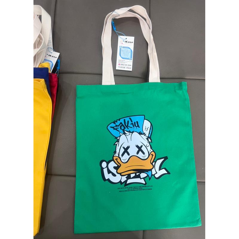 Túi Vải Tote Canvas dầy dặn iCase in hình in chữ siêu đẹp - Hàng việt nam xuất khẩu