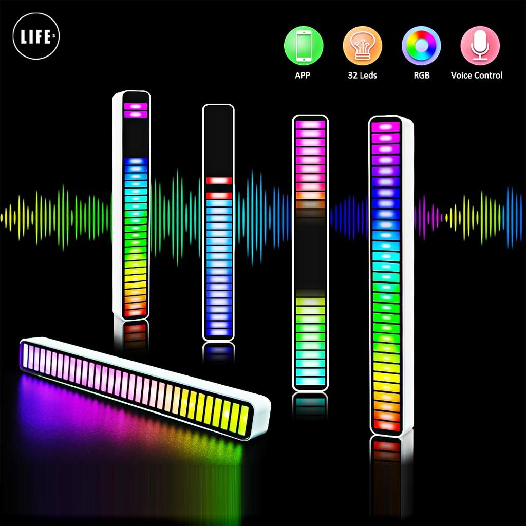 Đèn Led Xiaomi Youpin Nhiều Màu Điều Khiển Bằng Giọng Nói Cho Điện Thoại