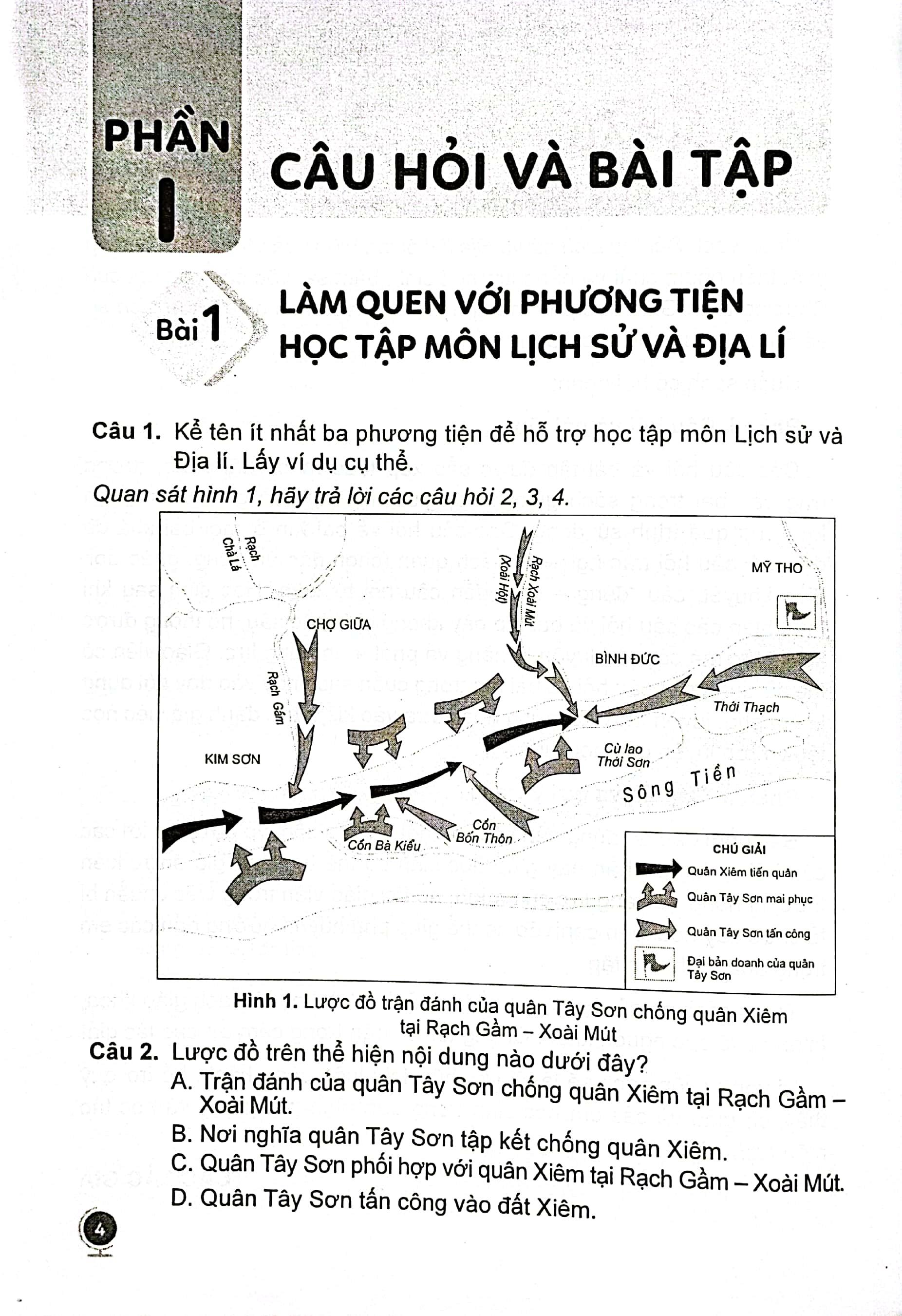 Bài Tập Lịch Sử Và Địa Lí 4 (Cánh Diều) (2023)