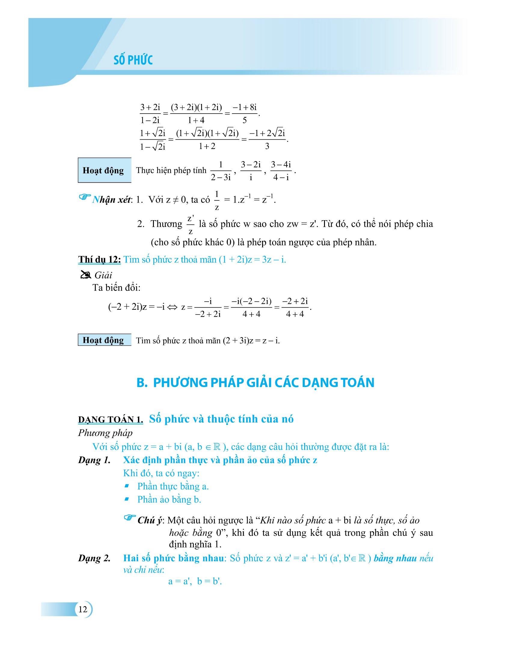 Phương Pháp Giải Các Dạng Toán THPT: Số Phức