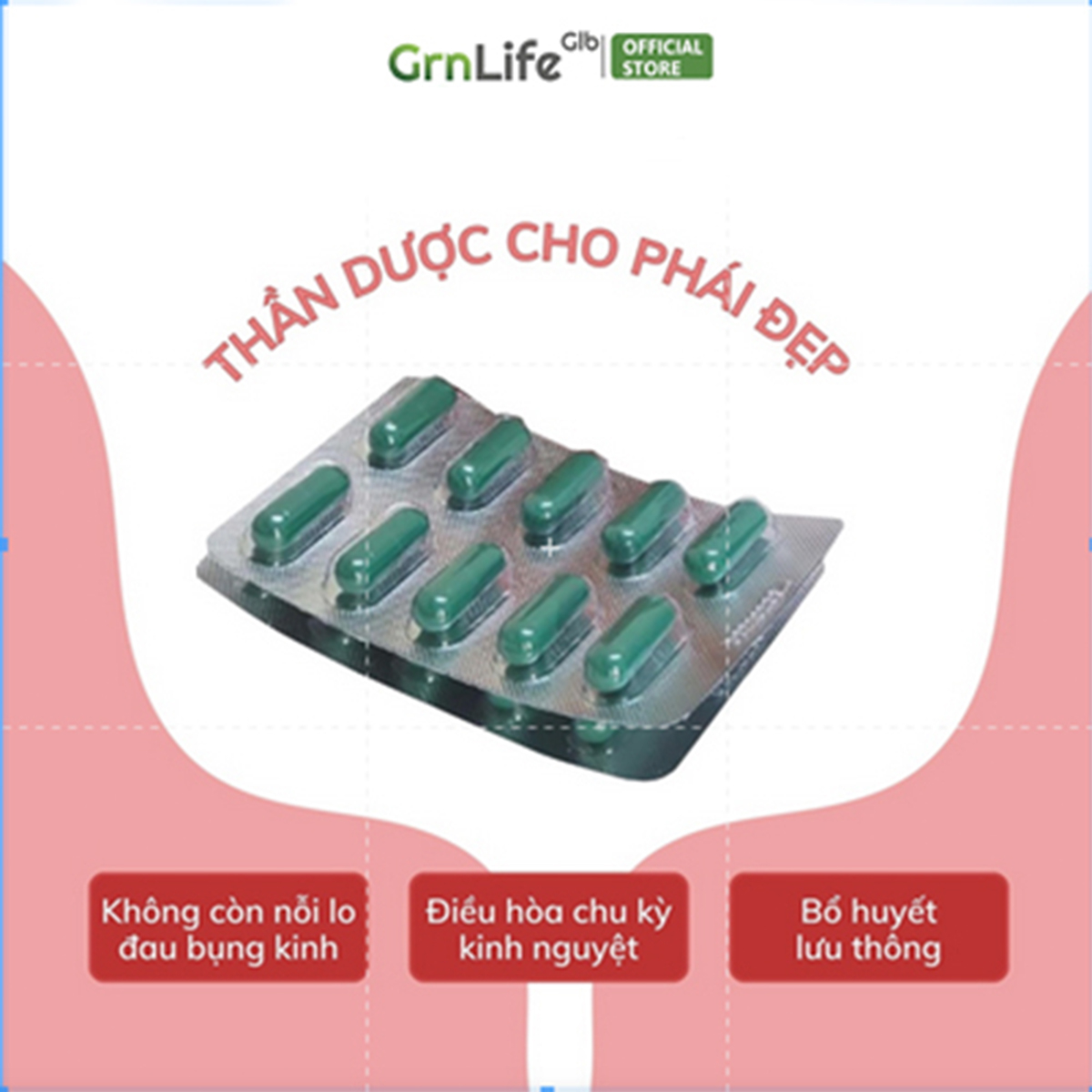 Ích Mẫu Đại Uy (Hộp 10 viên x 2 vỉ)