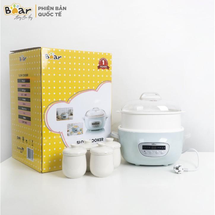 Nồi Nấu Chậm BEAR SUBE003 2.5L Phiên Bản Quốc Tế - Hàng Chính Hãng