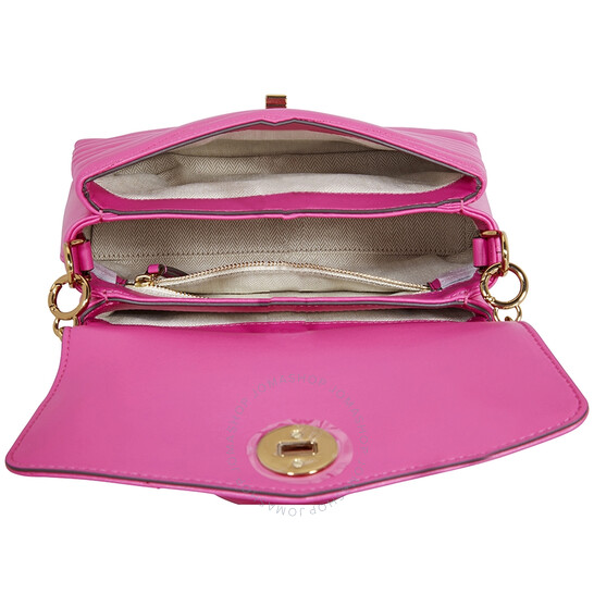 Túi Tory Top Handle Satchel Crazy Pink Size 24cm 61674 Retail 498$